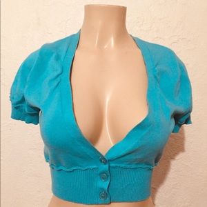 Glimmer by JJ cropped sweater. Medium